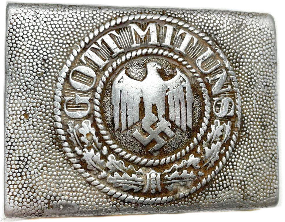 Wehrmacht belt buckle "Gott mit Uns" / from Stalingrad