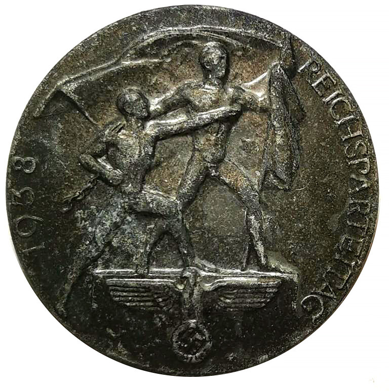 1938 Reichsparteitag badge / from Königsberg