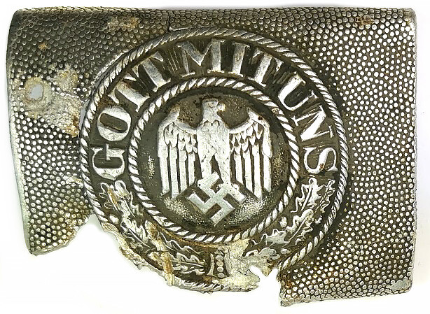 Wehrmacht buckle “Gott mit Uns” / from Stalingrad