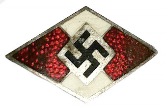 Hitler Jugend membership badge / from Koenigsberg