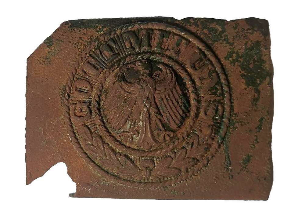 Weimar belt with buckle "Gott mit Uns" / from Konigsberg
