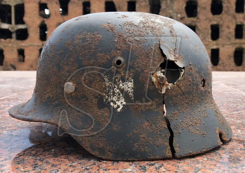 Wehrmacht helmet М35 / from Kursk