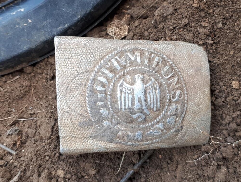 Buckle “Gott mit Uns” / from Stalingrad