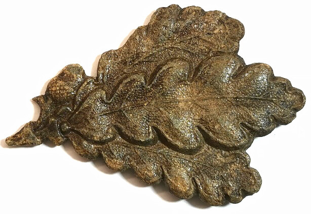 Jaeger troops hat oak leaves / from Koenigsberg