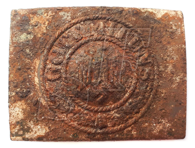 Iron buckle “Gott mit Uns” / from Stalingrad