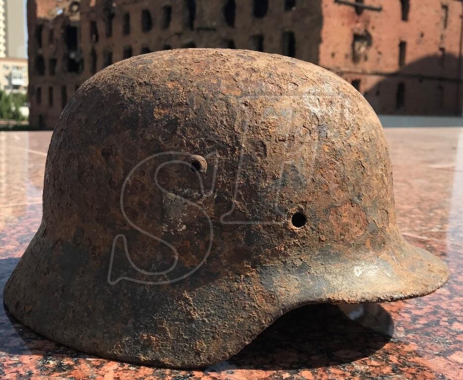 German helmet М35 from Rostov-on-Don