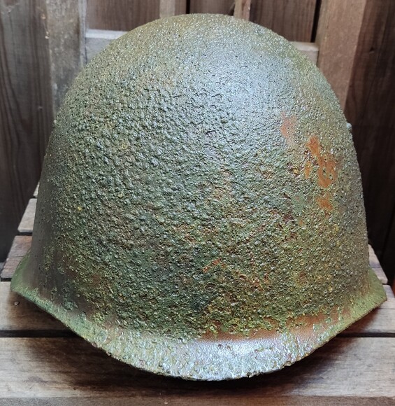 Soviet helmet SSh39 / from Karelia