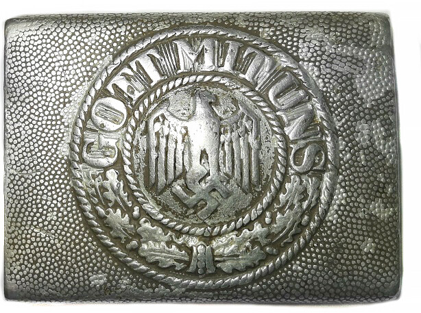 Wehrmacht belt buckle “Gott mit Uns” by Richard Sieper & Söhne, Lüdenscheid / from Stalingrad