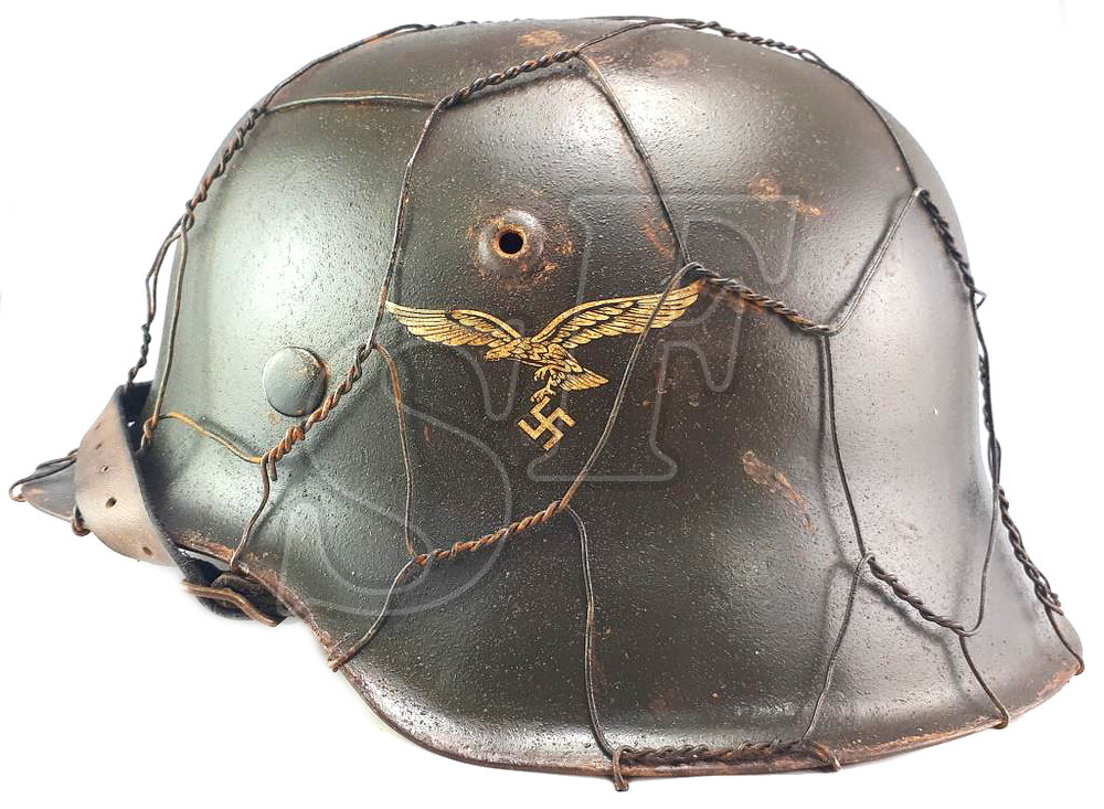 Helmet M42, Luftwaffe / Restoration