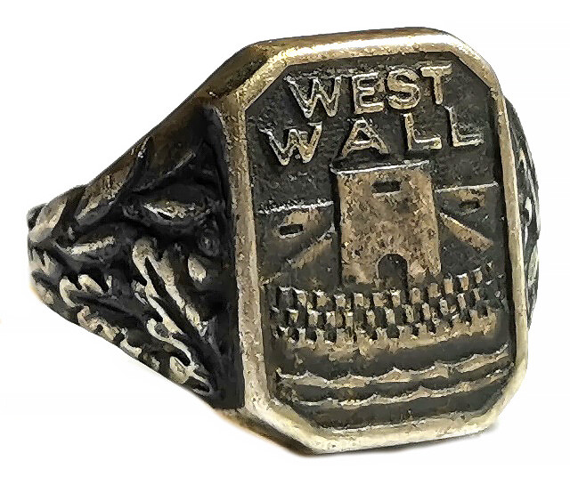 Third Reich West Wall ring / from Stalingrad