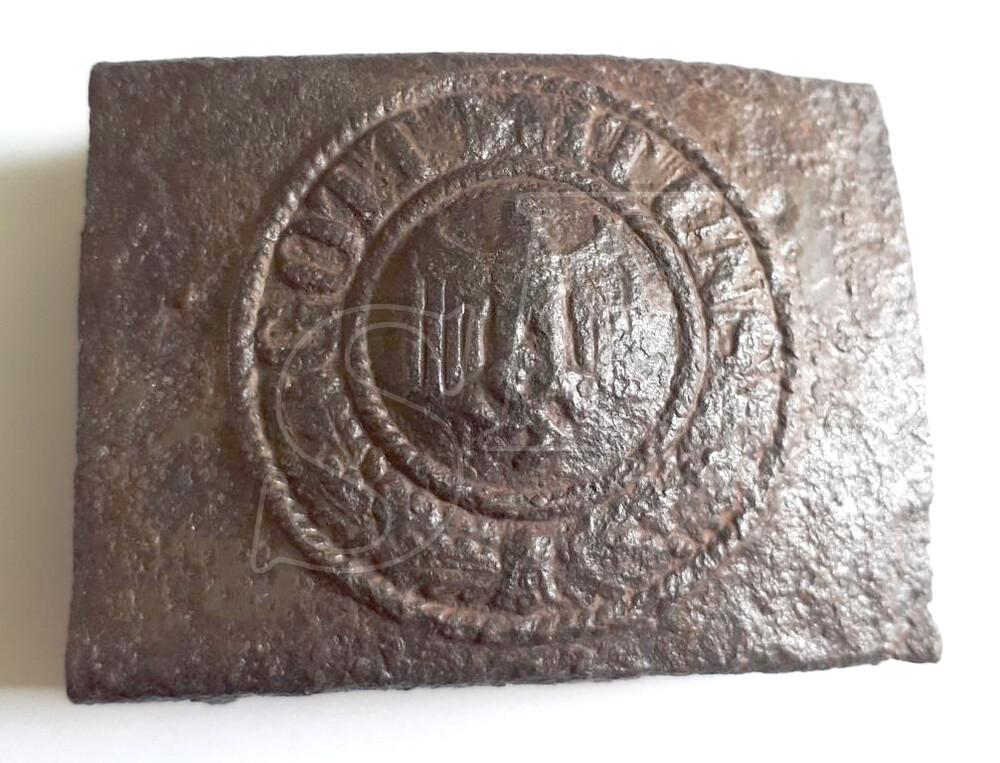 Buckle "Gott mit Uns" from Baburkin