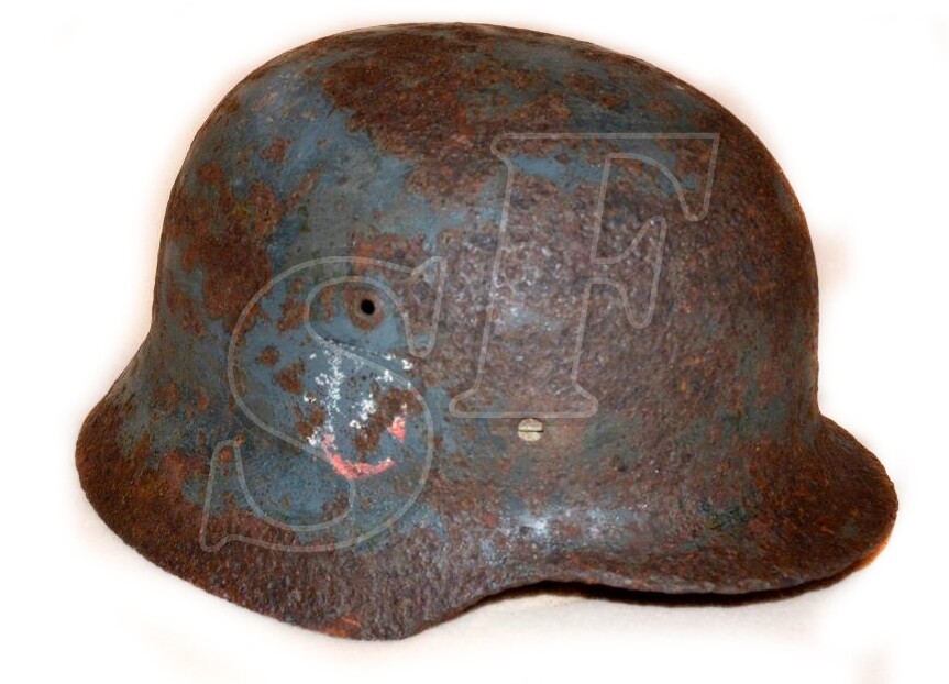 German helmet M35 from Orlovka