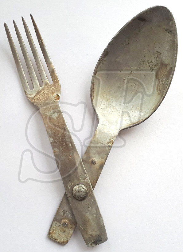 German fork-spoon / from Stalingrad
