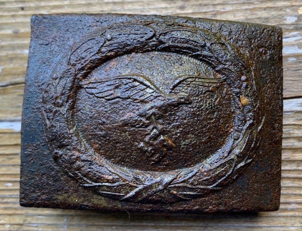Iron Luftwaffe belt buckle / from Stalingrad