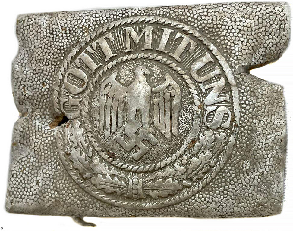 Wehrmacht belt buckle / from Stalingrad