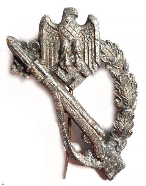 Infantry Assault Badge / from Stalingrad