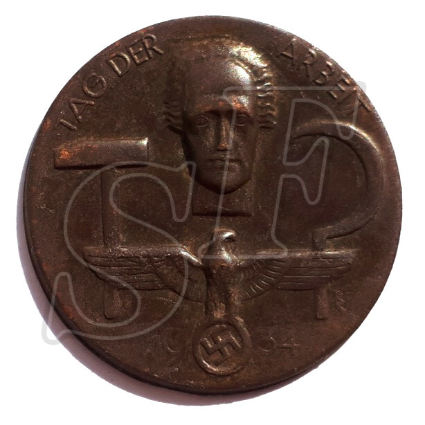 Tag Der Arbeit 1934 Badge / Koenigsberg