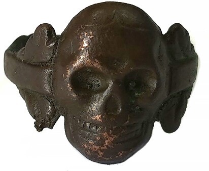 Ring with skull / from Bobruysk