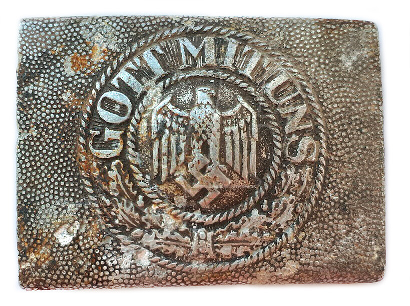Buckle “Gott mit Uns” / from Stalingrad