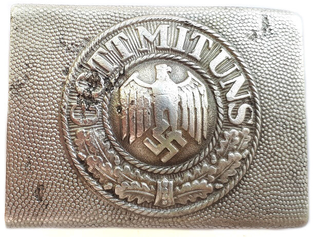 Wehrmacht buckle “Gott mit Uns” / from Leningrad