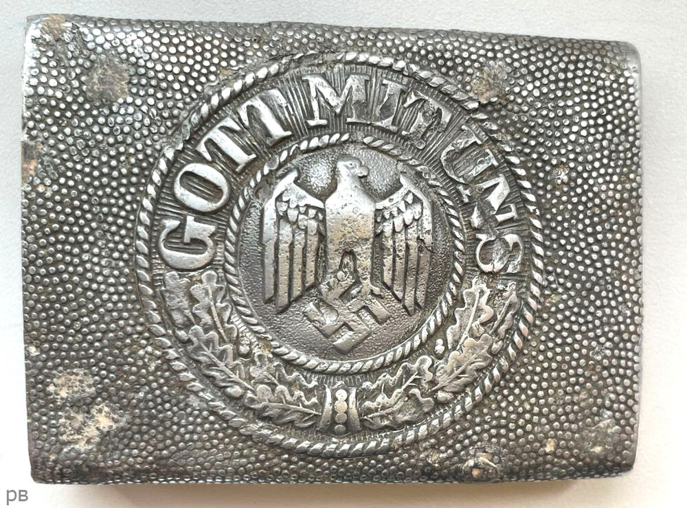 Wehrmacht belt buckle "Gott mit Uns" Paulmann & Crone