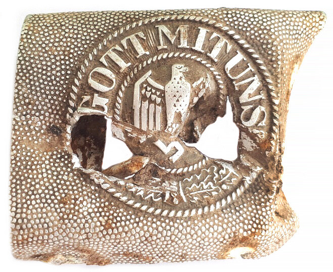 Wehrmacht Buckle “Gott mit Uns” / from Smolensk