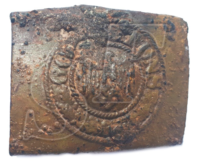 Iron buckle “Gott mit Uns” / from Stalingrad