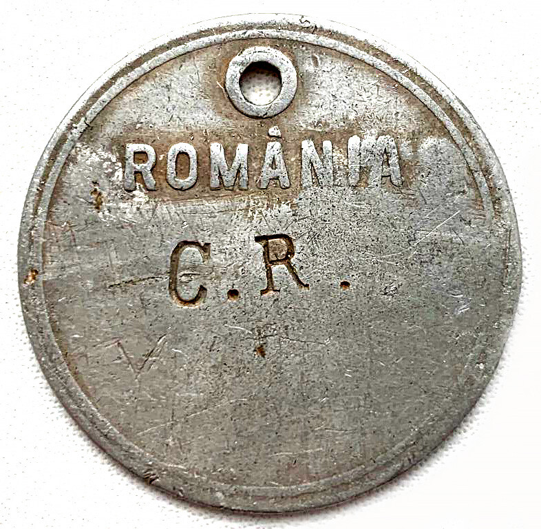 Romanian Dogtag / from Stalingrad