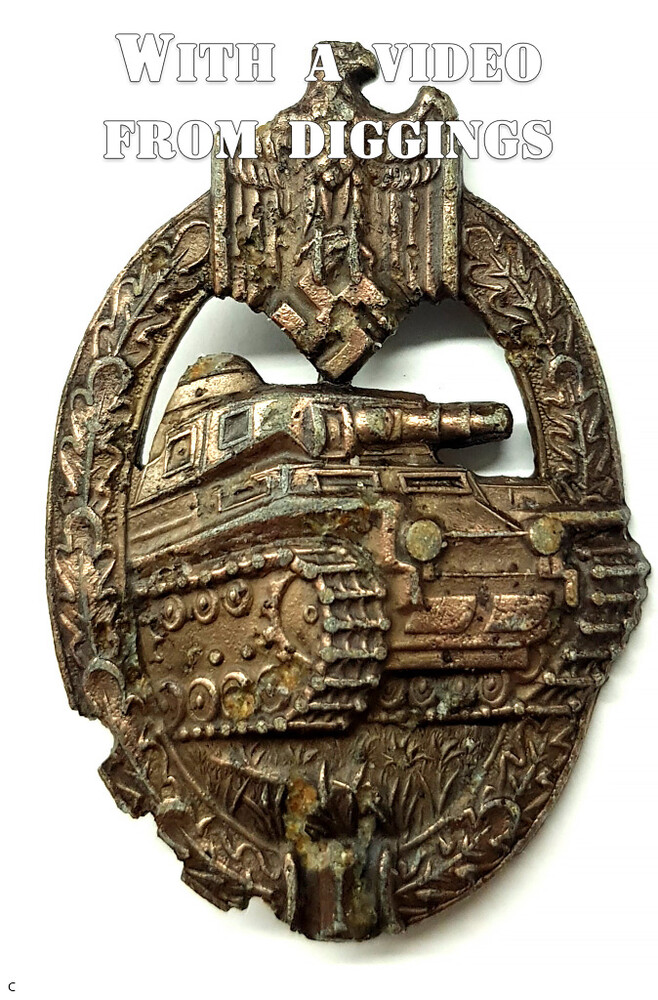 Panzer Badge by Scholze, Adolf, A.S. / from Stalingrad