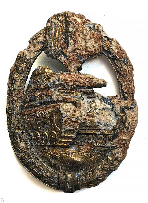 Panzer Badge / from Konigsberg