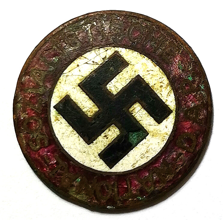 NSDAP Party Badge / from Stalingrad