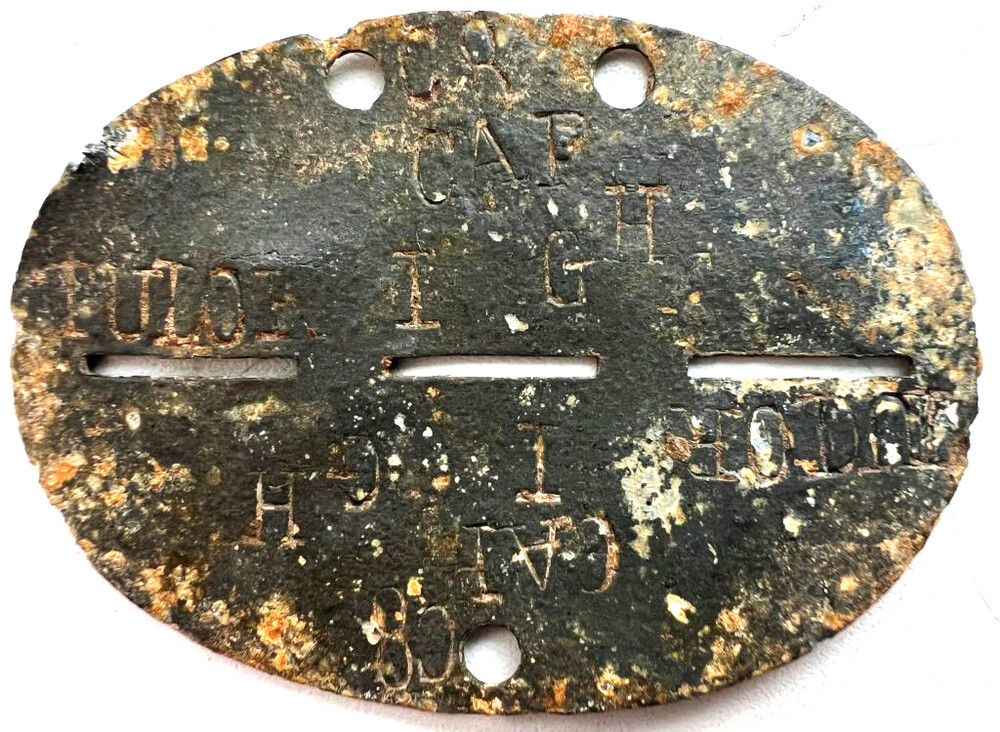 Romanian dogtag / from Stalingrad
