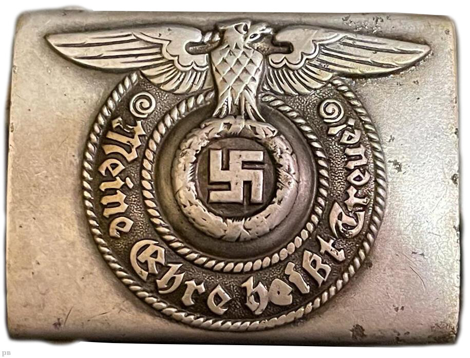 Belt buckle Waffen SS "Meine Ehre heißt Treue" / from Demyansk pocket
