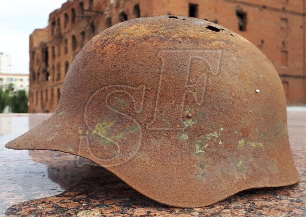 Soviet helmet SSh-36 from village Peskovatka