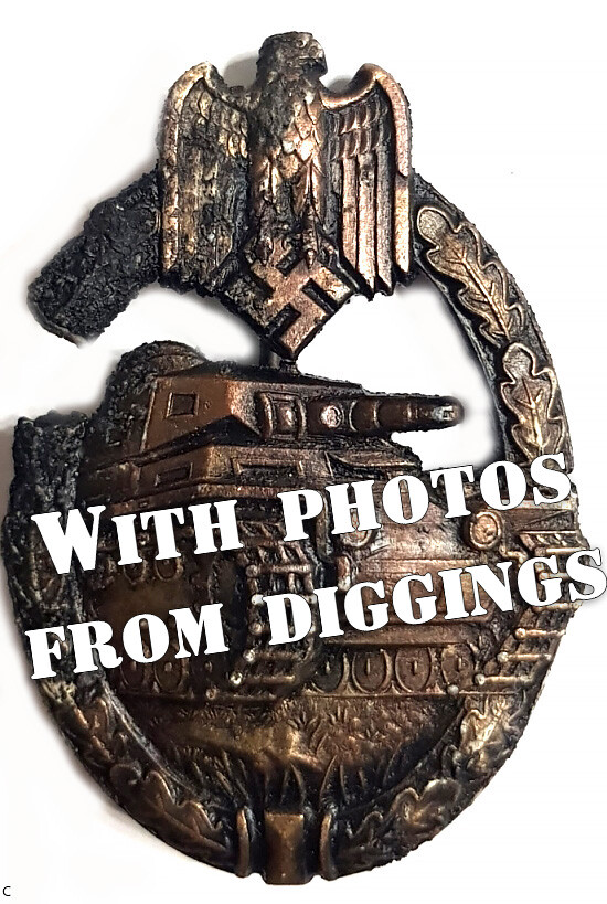 Panzer Badge / from Koenigsberg