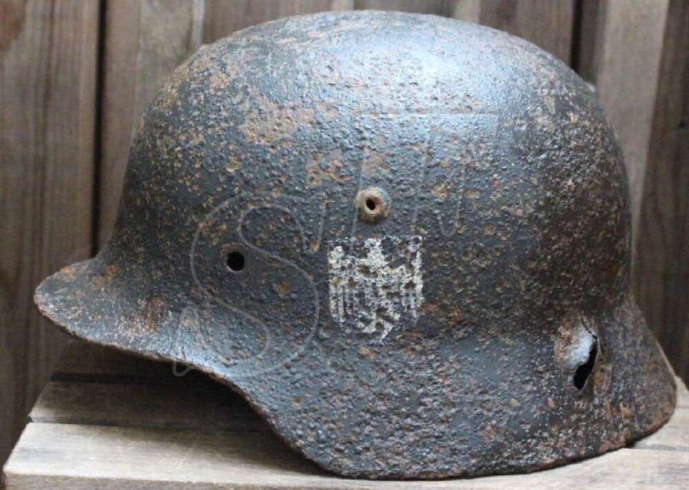 Wehrmacht helmet М35 / from Smolensk