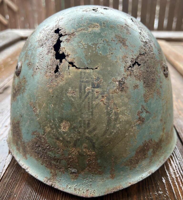 Italian helmet / from Rossosh