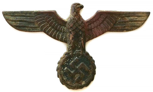 Wehrmacht visor hat eagle / from Stalingrad