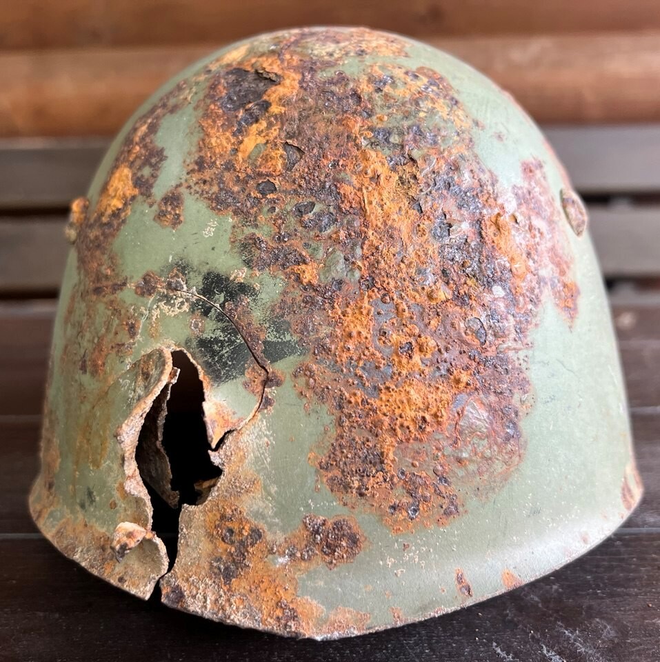 Italian helmet / from Voronezh