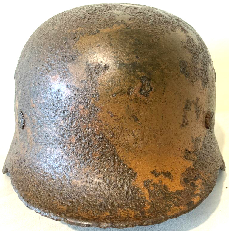 German helmet M40 / from Stalingrad