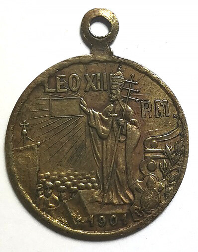 Catholic pendant / from Stalingrad