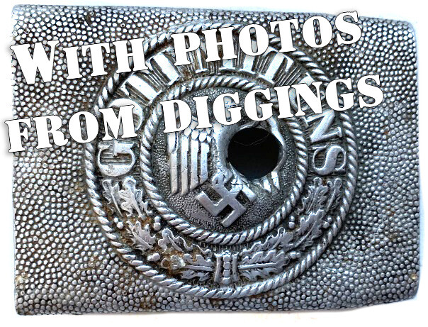 Wehrmacht buckle “Gott mit Uns” / from Stalingrad
