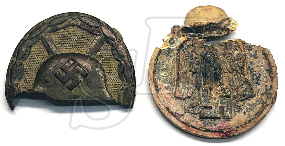 Wound Badge + Eastern Front Medal