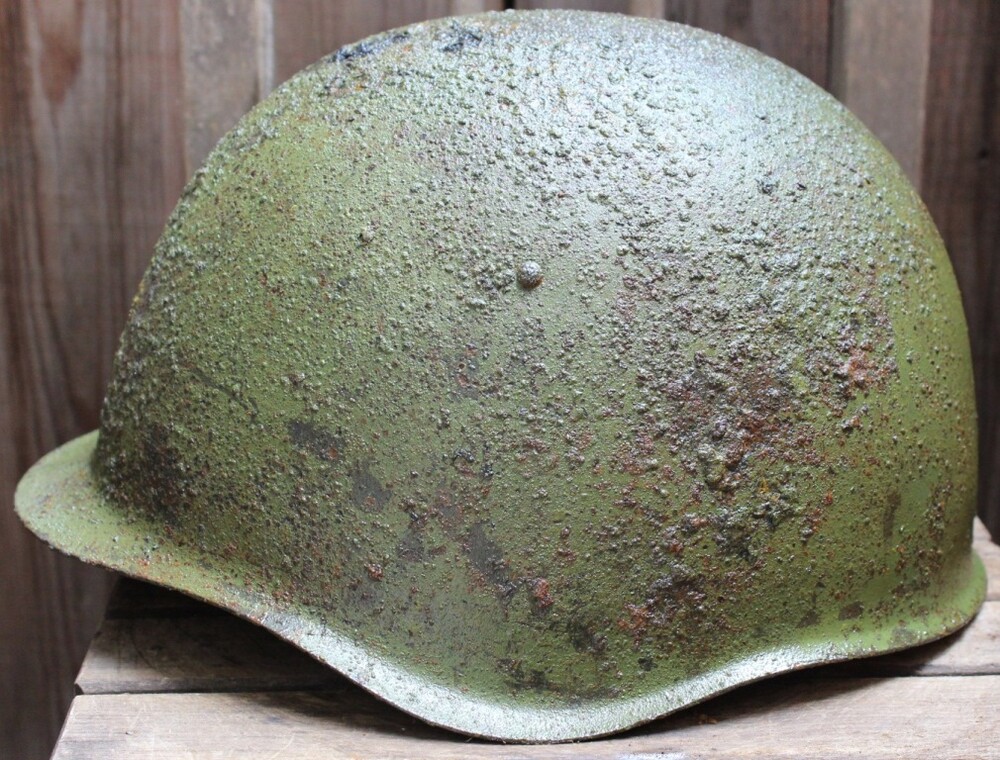 Soviet helmet SSh39 / from Smolensk
