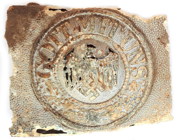 Wehrmacht buckle “Gott mit Uns” / from Leningrad