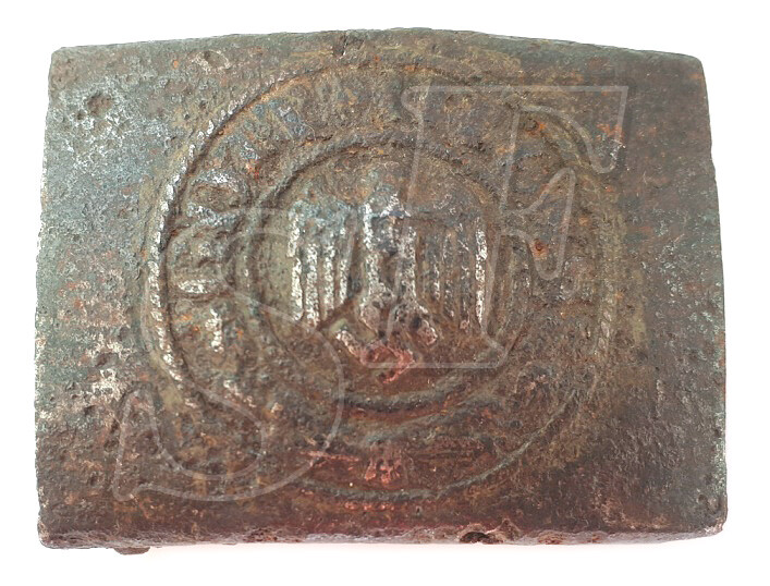 Iron buckle “Gott mit Uns” / from Stalingrad