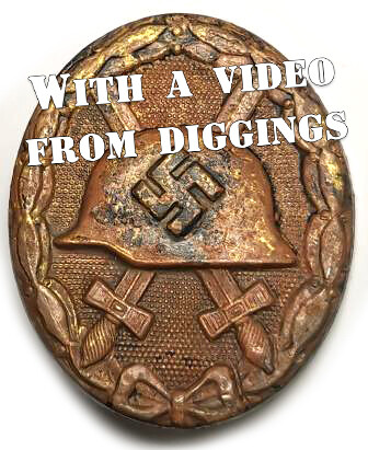 Black wound badge / from Stalingrad