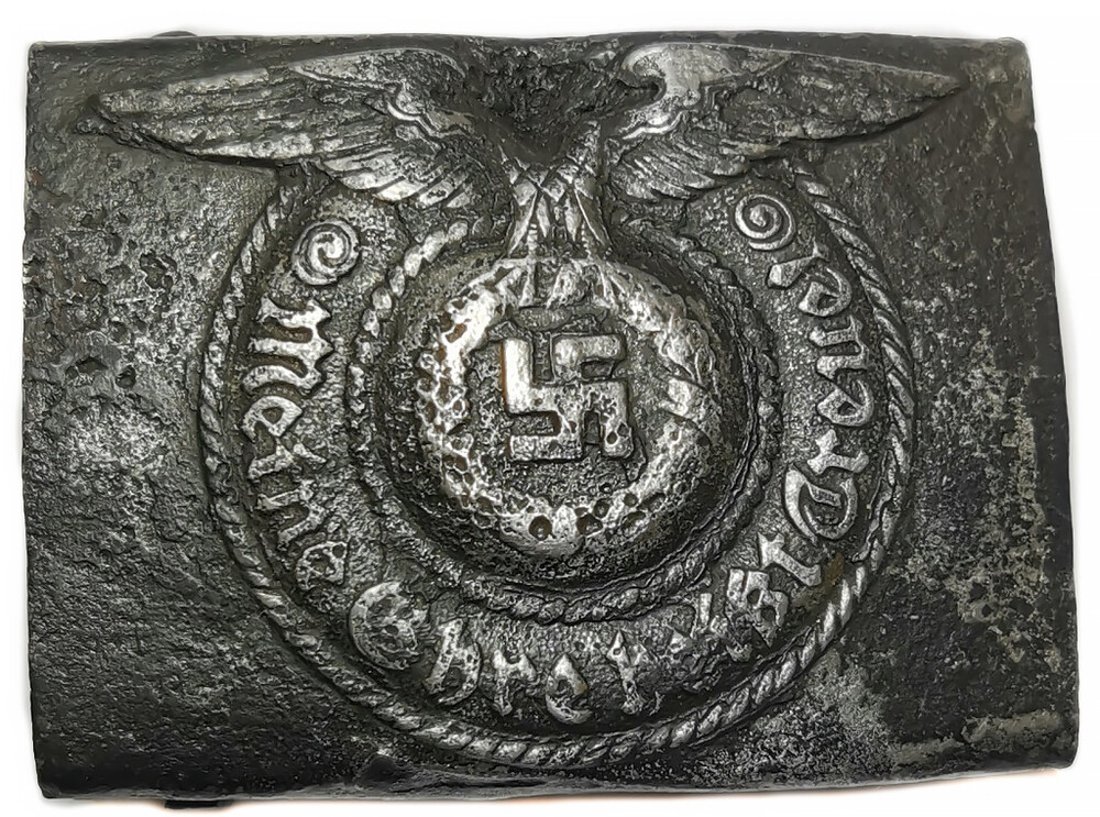 Belt buckle Waffen SS “Meine Ehre heißt Treue” / from Pskov