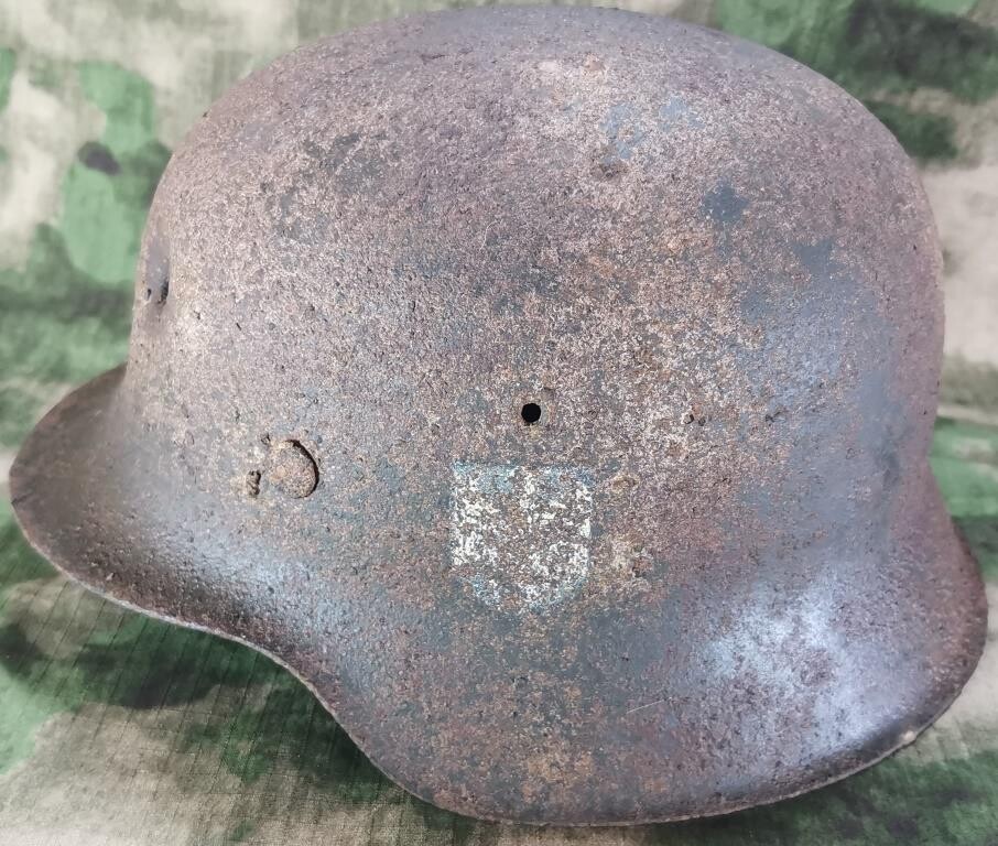 Wehrmacht helmet M42 / from Orel