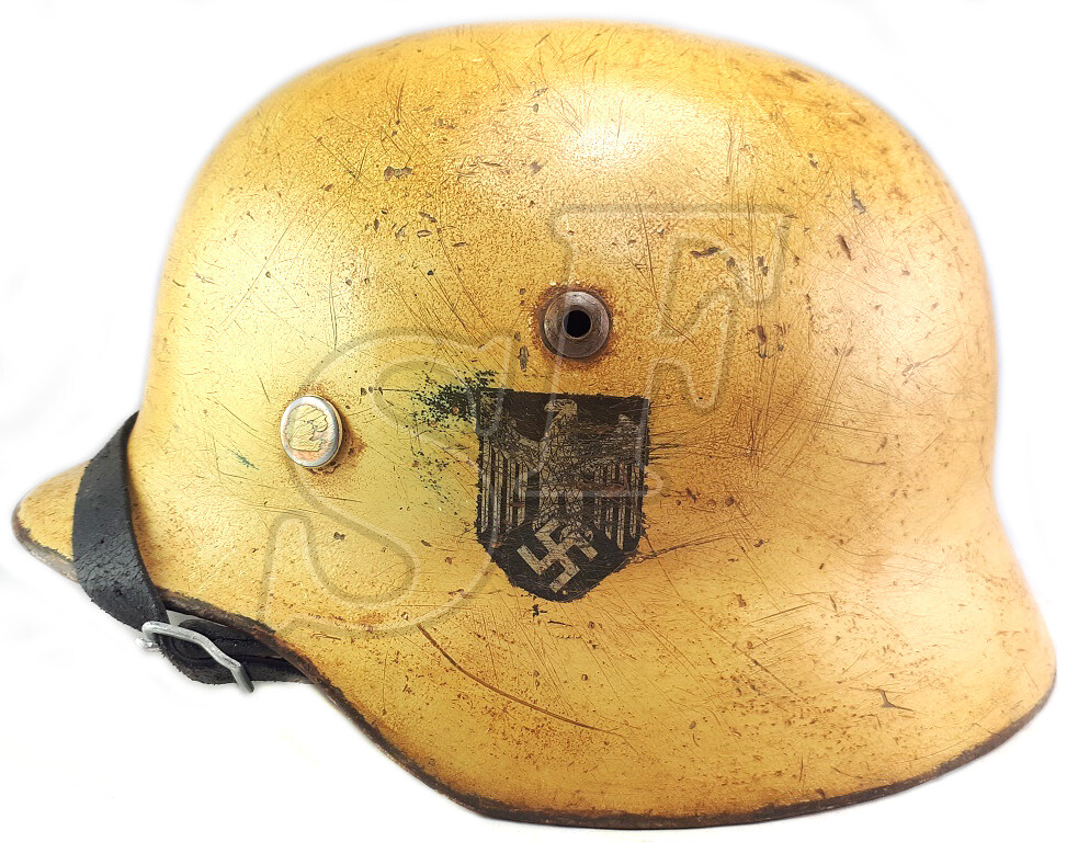 Helmet M35, Wehrmacht / Restoration